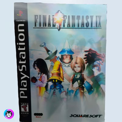 Poster lenticular A3  "FINAL FANTASY"