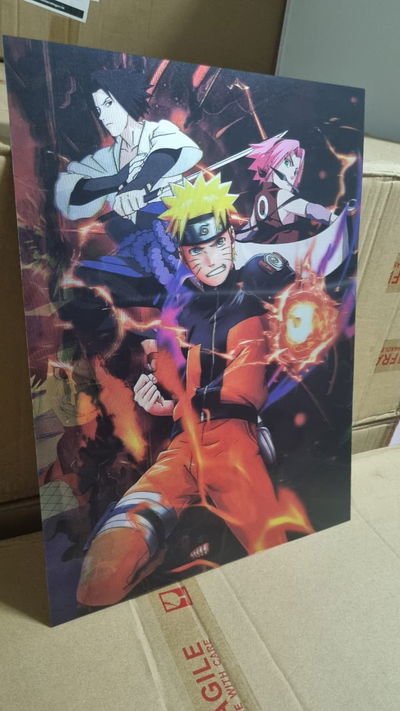 Poster Lenticular A3 Naruto/Itachi/Sakura