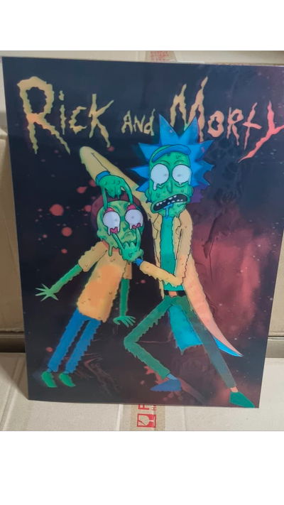 Poster Lenticular A3 Rick and morty