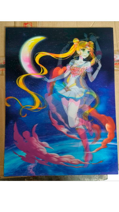 Poster lenticular A3  Sailor Moon 1