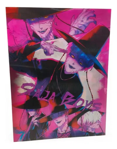 Poster lenticular A3  "SAJA" Kpop Demon Hunter