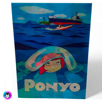 Poster lenticular A3  "PONYO"