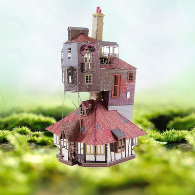Metal Model "WEASLEYS FAMILY HOME" Harry Potter