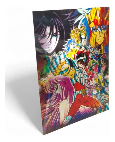 Poster Lenticular A3 "Saint Seiya 1"