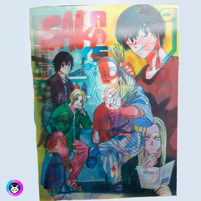 Poster lenticular A3  "SAKAMOTO DAYS"
