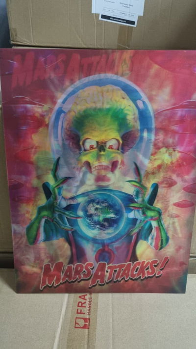 Poster Lenticular A3 Mars Attacks!
