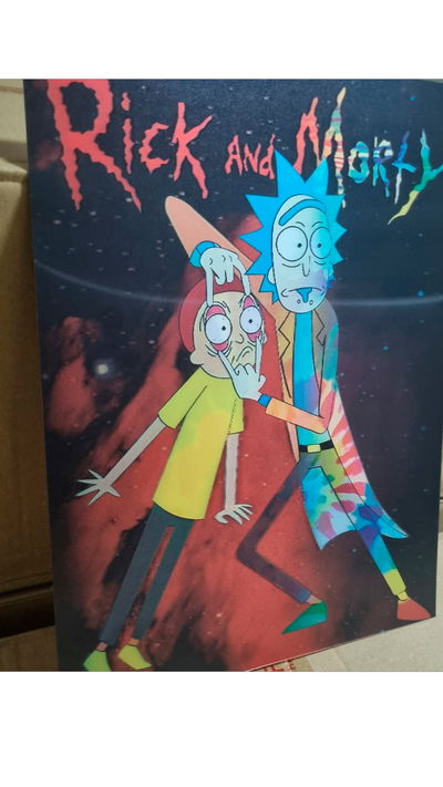 Poster Lenticular A3 Rick and morty