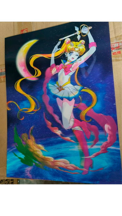 Poster lenticular A3  Sailor Moon 1