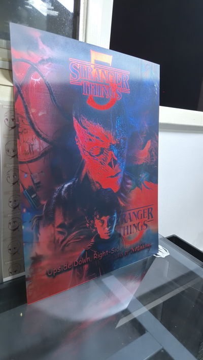 Poster lenticular A3  "STRANGER THINGS"
