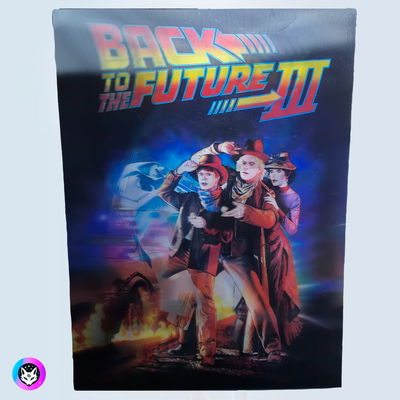 Poster lenticular A3  "VOLVER AL FUTURO"