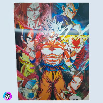 Poster lenticular A3  "GOKU"