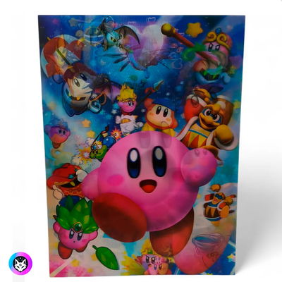 Poster lenticular A3  "KIRBY"