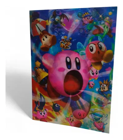 Poster lenticular A3  "KIRBY"