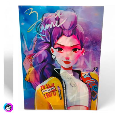 Poster lenticular A3  "Las guerreras K-pop"