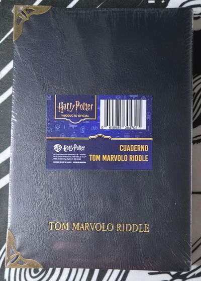 Cuaderno liso TOM RIDDLE - Harry Potter
