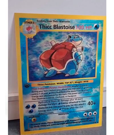Poster Lenticular A3 "Pokémon Culón"