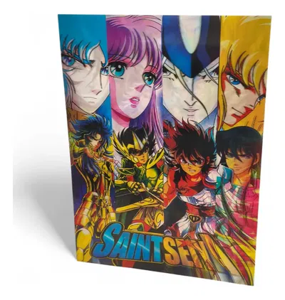 Poster Lenticular A3 "Saint Seiya 1"