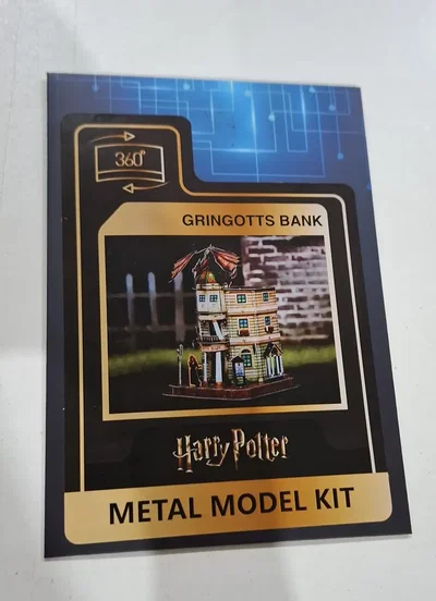 Metal Model "BANCO DE GRINGOTTS" Harry Potter