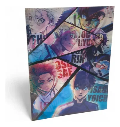 Poster lenticular A3  "BLUE LOCK"