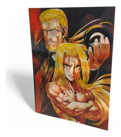 Poster lenticular A3  "FULLMETAL ALCHEMIST"