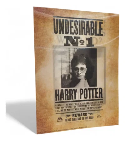 Poster lenticular A3  "SIRIUS/HARRY" Harry potter