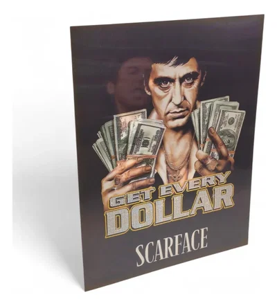 Poster lenticular A3 "SCARFACE"