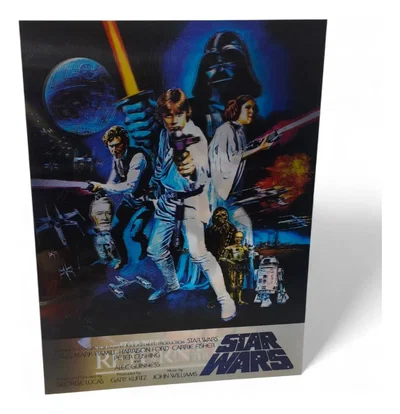 Poster lenticular A3 "STAR WARS" 1
