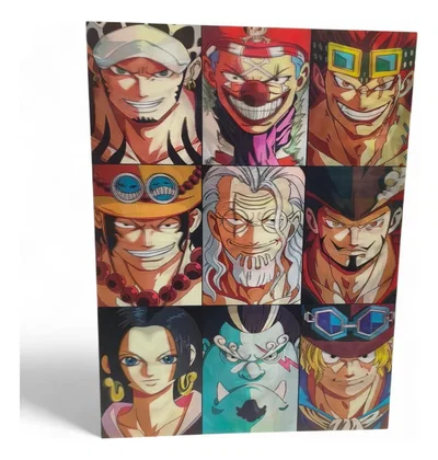 Poster lenticular A3  "ONE PIECE" 