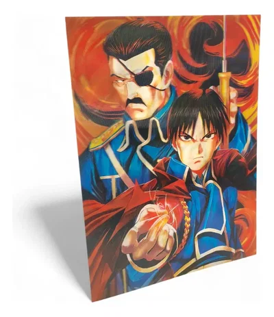 Poster lenticular A3  "FULLMETAL ALCHEMIST"