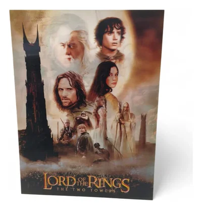 Poster lenticular A3 "SEÑOR DE LOS ANILLOS"