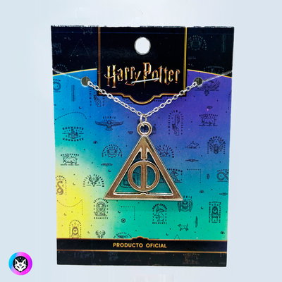 Collar "RELIQUIA DE LA MUERTE"  Licencia oficial  Harry Potter