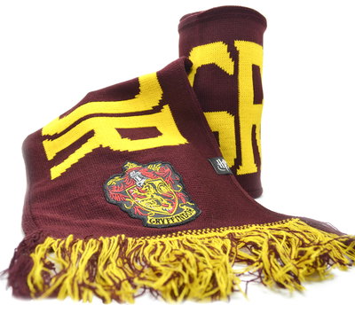 Bufanda adulto "GRYFFINDOR ESCRITA" - Licencia oficial HARRY POTTER