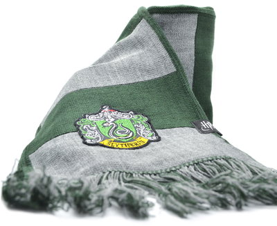 Bufanda adulto "SLYTHERIN RAYADA" - Licencia oficial HARRY POTTER