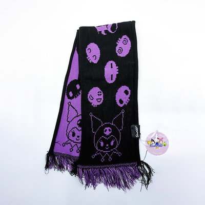 Bufanda  "KUROMI" - Licencia oficial SANRIO