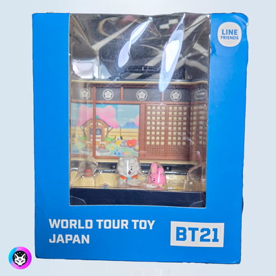 Figura "WORLD TOUR TOY" BT21/BTS - LINE Importado "EDICION JAPAN" (detalles)