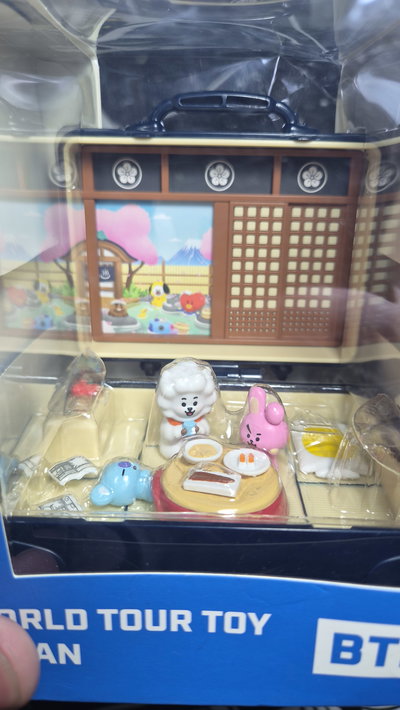 Figura "WORLD TOUR TOY" BT21/BTS - LINE Importado "EDICION JAPAN" (detalles)