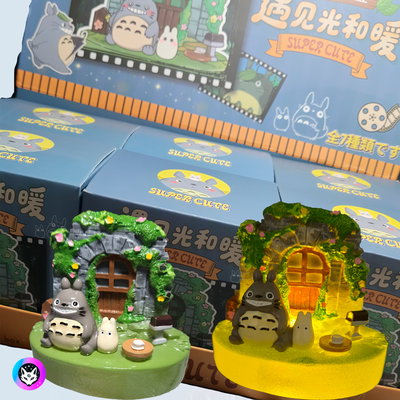 Blindbox/Caja sorpresa PREMIUM - "STUDIO GHIBILI" (Por unidad) CON LUZ PROPIA