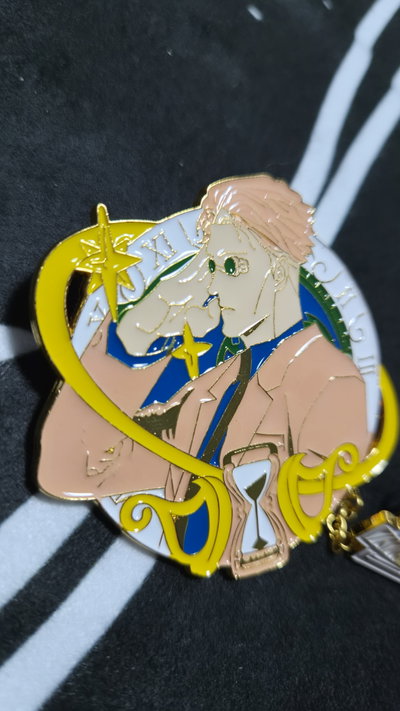 Pin Grande "NANAMI" Jujutsu Kaisen - Con cadena colgante