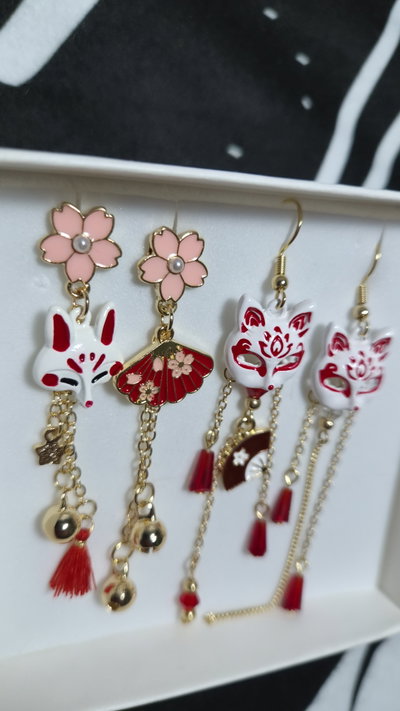 Pack aros "KITSUNE" x4