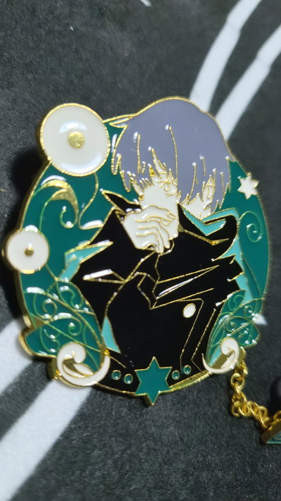 Pin Grande "TOGE INUMAKI 2" Jujutsu Kaisen - Con cadena colgante