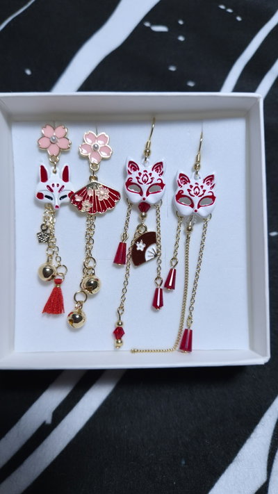 Pack aros "KITSUNE" x4