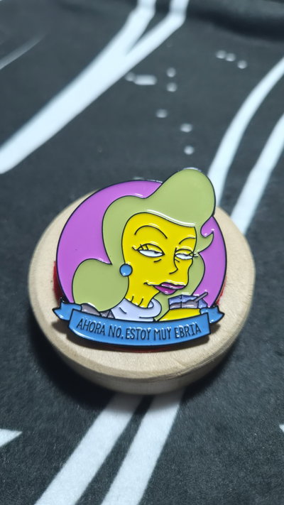 Pin "AHORA NO, ESTOY MUY EBRIA" Los Simpson
