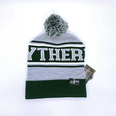 Gorro pompom "SLYTHERIN" Harry Potter - Licencia oficial