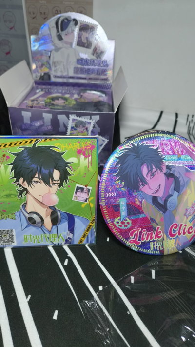 Pin GIGANTE SORPRESA "LINK CLICK" - 14 CM + CUADRO *LEER*