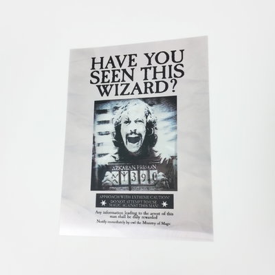 Poster lenticular A3 "SIRIUS BLACK" Harry Potter - Licencia Oficial