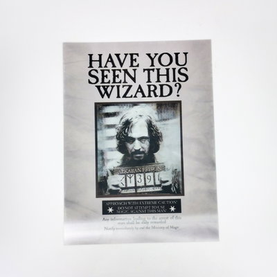 Poster lenticular A3 "SIRIUS BLACK" Harry Potter - Licencia Oficial