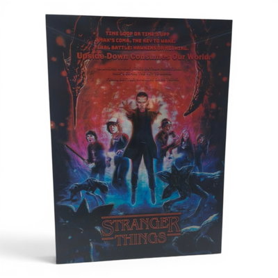 Poster lenticular A3 "STRANGER THINGS" 2