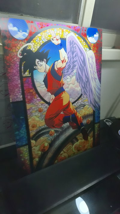 Poster lenticular A3 "GOKU ÁNGEL" Dragon ball