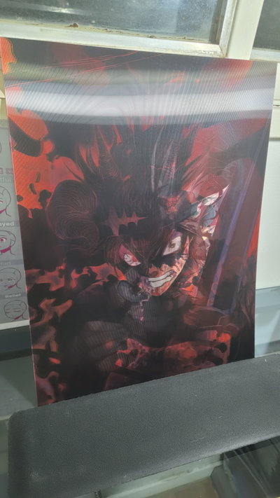 Poster lenticular A3 "BLACK CLOVER" 1