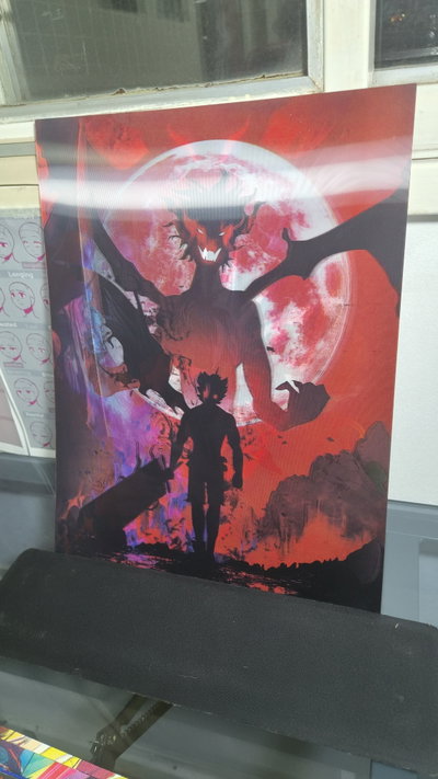 Poster lenticular A3 "BLACK CLOVER" 1